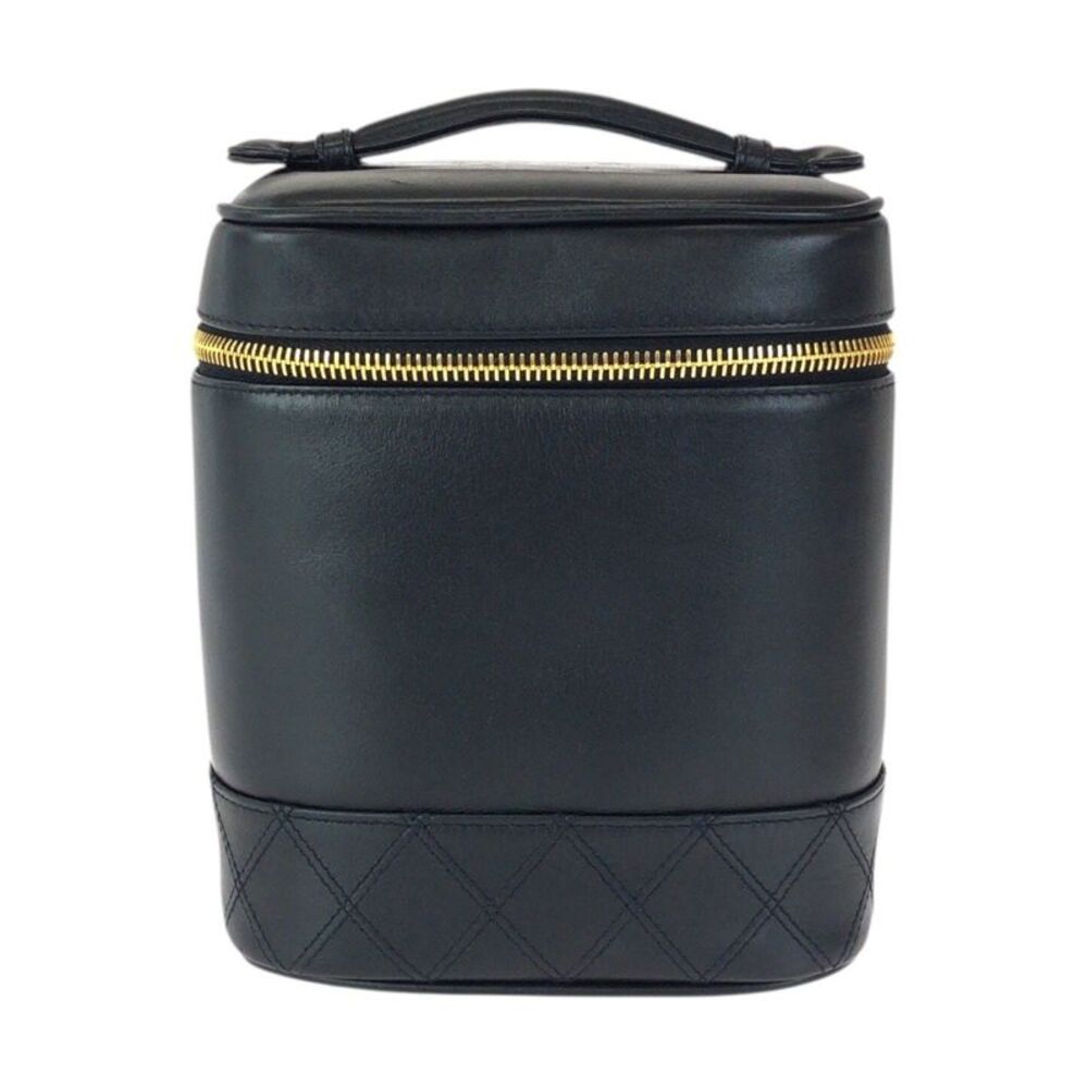 Chanel Bicolore Coco Mark Lambskin Vanity Bag